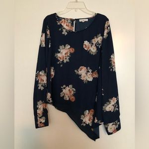 Socialite floral blouse